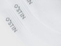 Короткие носки с поддержкой стопы, 3 пары, Белый