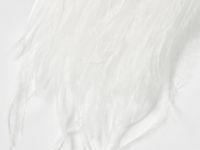 Манжеты из натуральных перьев, Белый