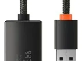 Адаптер Baseus Lite Series Portable 100 Мбит USB to HUB  (WKQX000001) (черный)