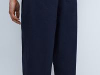 Брюки с регулируемым поясом, Синий