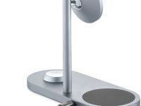 Беспроводное зарядное устройство uBear Stage Pro Magnetic 3в1, 30 Вт серый