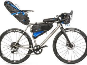 Велосумка на раму туристическая ACME M-Wave (черный / желтый)