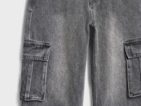 Широкие джинсы для мальчиков, Серый