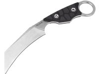 Нож с фиксированным клинком Ruike FS68-B, сталь 14C28N, рукоять G10, черный