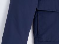 Куртка прямого силуэта с воротником-стойкой