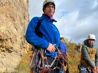 Евгений Андреев: «Целеустремленность и решительность помогают в работе и скалолазании»