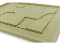 Картина Рельеф Оливковый 60x80