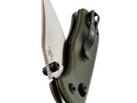 Складной нож Kizer Drop Bear 2, сталь Nitro-V, рукоять микарта, зеленый