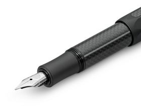 Ручка перьевая Kaweco AC Sport, чернила синие, корпус черный