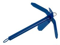 Якорь кошка разборный 2,6 кг, синий цвет