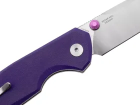 Складной нож Bestechman Velix, сталь 14C28N, рукоять G10, фиолетовый