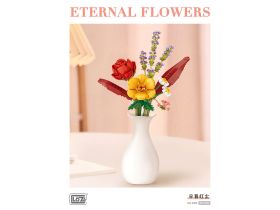 4603_MK Конструктор Красно-желтый букет