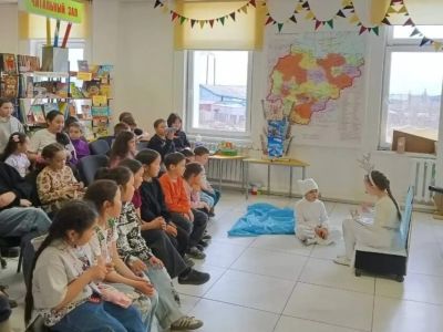 В Хандыге для семей участников СВО провели «Семейные выходные вместе с библиотекой»