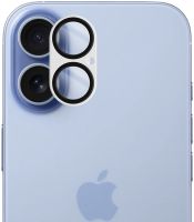 Защитное стекло Krutoff для объективов камеры Apple iPhone 17 с чёрным ободком