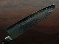 Нож Сантоку 180 мм, Sakai Takayuki, сталь VG-10 Damascus 17 слоев, рукоять дерево Pakka