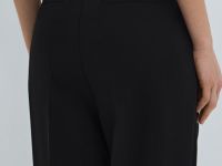 Зауженные брюки с ремнём, Черный