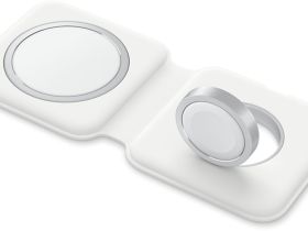 Беспроводное зарядное устройство Apple MagSafe Duo MHXF3AM/A Белое