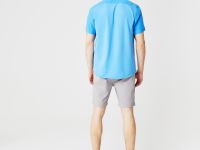 Мужская льняная рубашка Lacoste приталенного кроя