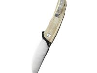 Нож складной Bestech Swift, сталь D2, рукоять микарта, бежевый