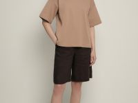 Оверсайз футболка из трикотажного интерлока