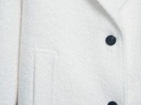 Длинное фактурное пальто, Бежевый