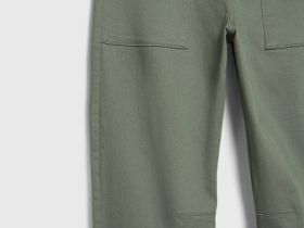 Брюки с эластичным поясом для мальчиков, Зеленый