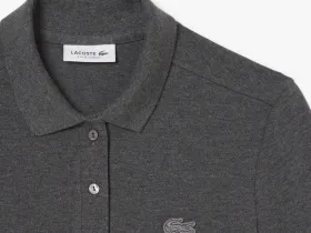 Женское поло Lacoste приталенного кроя из эластичного хлопка