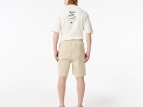 Мужские шорты Lacoste из эластичного хлопка