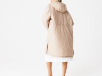 Женская длинная куртка Lacoste стандартного кроя