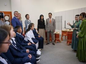 Первая линейка состоялась в якутском образовательном комплексе «Точка будущего»