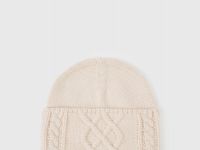 Вязаная шапка, Бежевый
