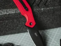 Складной нож Mr.Blade Wyvern, сталь AUS-8, рукоять красный FRN