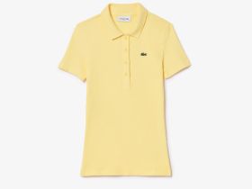 Женское поло Lacoste приталенного кроя из органического хлопка