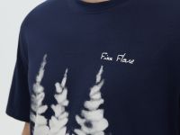 Футболка из хлопка с принтом