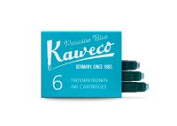 Набор картриджей для перьевых ручек Kaweco 6 шт, Небесно-голубой