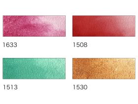 Набор акварели Super Vision 12 цв в кюветах, классическая палитра, деревянный кейс на магните