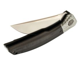 Складной нож Petrified Fish Deepsea, сталь K110, рукоять карбон