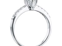 Кольцо из белого золота с бриллиантами э4001кц06210022