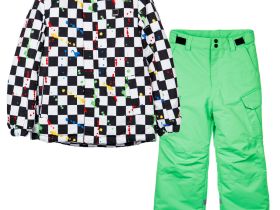 Комплект текстильный с полиуретановым покрытием для мальчиков: куртка, брюки