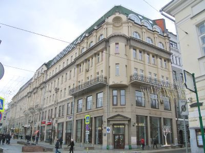 Квартира, в которой с 1921 г. жил и в 1934 г. умер Собинов Леонид Витальевич