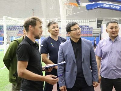 Министр спорта проверил, как проходят тренировки сборных команд Якутии к играм «Дети Азии»