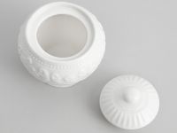 Сахарница Emboss White