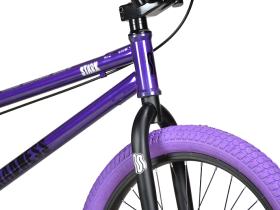 Экстремальный велосипед Stark Madness BMX 4, год 2024, цвет Серый-Синий, ростовка 9