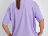 Футболка с принтом из хлопка