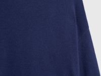 Свитер из мягкой пряжи с шерстью, Синий