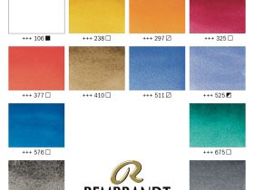 Набор акварели Talens "Rembrandt" Город 12 цв в металической коробке