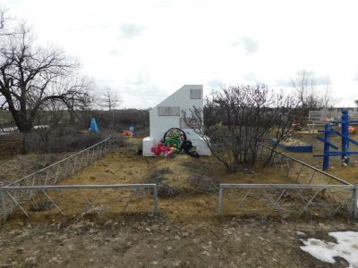 Братская могила советских воинов, погибших в период Сталинградской битвы