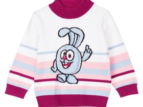 Джемпер детский трикотажный для девочек