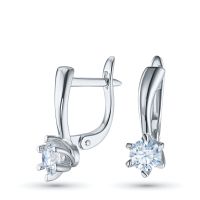 Серьги из белого золота э4712сг01130900