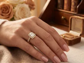 Классическое кольцо из желтого золота э0312кц10220008_white